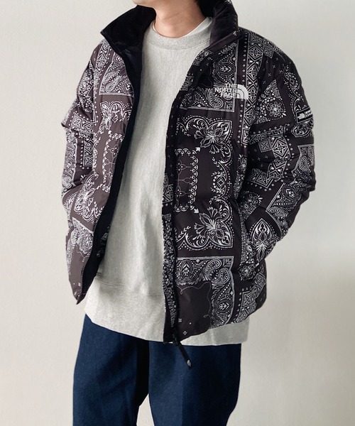 【希少モデル】ザノースフェイス　ウルトラライトダウン XL ペイズリー柄ブラック ノースフェイス ダウン ペイズリー XL 希少モデル】ザノース