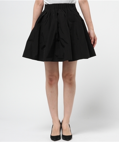 ROSE BUD（ローズバッド）の「S-LSK-14208 HIGH/W GATHERED MINI SKIRT（スカート・レディース・ブラック/カーキ/ロイヤルブルー・ONE SIZE）」の5枚目の写真