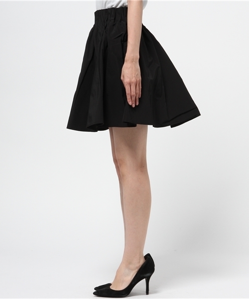 ROSE BUD（ローズバッド）の「S-LSK-14208 HIGH/W GATHERED MINI SKIRT（スカート・レディース・ブラック/カーキ/ロイヤルブルー・ONE SIZE）」の4枚目の写真