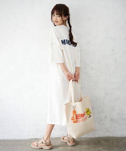 MILKFED.（ミルクフェド）の「FOOTBALL DRESS（ワンピース・レディース・ホワイト/ネイビー・ONE SIZE）」の11枚目の写真