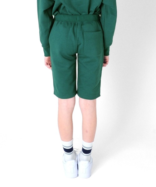 GLAZOS(グラソス)の「裏毛・ロゴスウェットハーフパンツ【セットアップ対応】(その他パンツ・キッズ・グリーン/ブルー/オレンジ・150cm/160cm/130cm/170cm/140cm)」の9枚目の写真