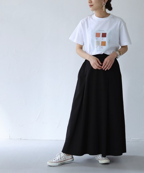 HER CLOSET（ハークローゼット）の「【HERCLOSET】5.6オンスオリジナルアート柄プリントT（Tシャツ/カットソー・レディース・ホワイト/ホワイト系その他/ホワイト系その他2・S/M）」の8枚目の写真
