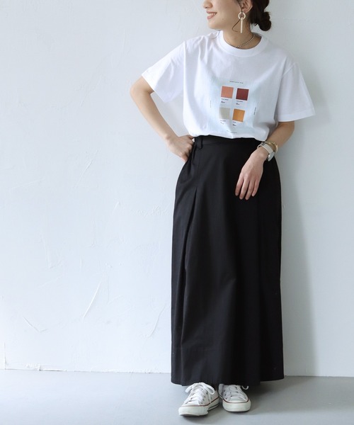 HER CLOSET（ハークローゼット）の「【HERCLOSET】5.6オンスオリジナルアート柄プリントT（Tシャツ/カットソー・レディース・ホワイト/ホワイト系その他/ホワイト系その他2・S/M）」の9枚目の写真
