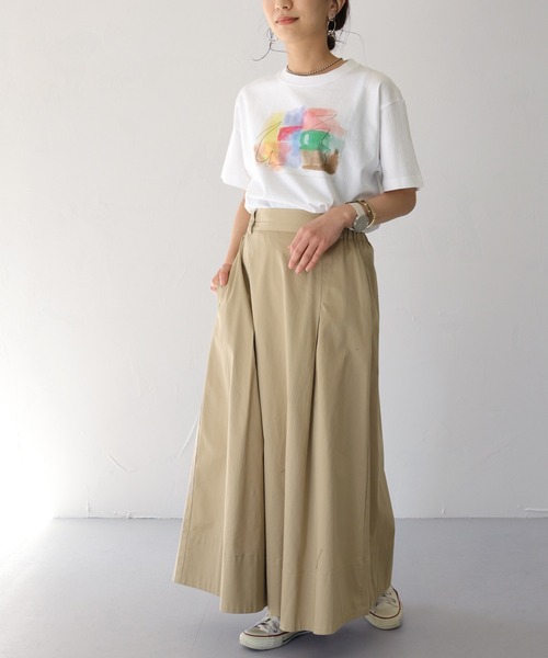 HER CLOSET（ハークローゼット）の「【HERCLOSET】5.6オンスオリジナルアート柄プリントT（Tシャツ/カットソー・レディース・ホワイト/ホワイト系その他/ホワイト系その他2・S/M）」の21枚目の写真