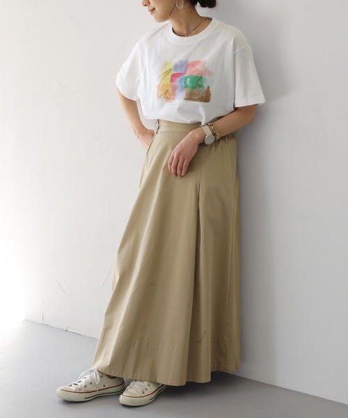 HER CLOSET（ハークローゼット）の「【HERCLOSET】5.6オンスオリジナルアート柄プリントT（Tシャツ/カットソー・レディース・ホワイト/ホワイト系その他/ホワイト系その他2・S/M）」の22枚目の写真