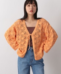 LOWRYS FARM | マクラメカーディガン　269133(カーディガン/ボレロ)