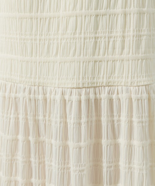 NEUNA（ヌナ）の「【大人の揺れ感。】ティアードフレアロングスカート（スカート・レディース・ホワイト/ブラック/オレンジ・SMALL/MEDIUM/LARGE）」の10枚目の写真