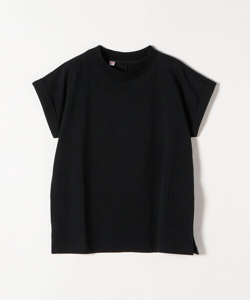 SHIPS any(シップス エニィ)の「SHIPS any:〈抗菌消臭〉USAコットン フレンチ スリーブ TEE(Tシャツ/カットソー・レディース・ホワイト/ブラック/ピンク/イエロー/ワインレッド・ONE SIZE)」の14枚目の写真