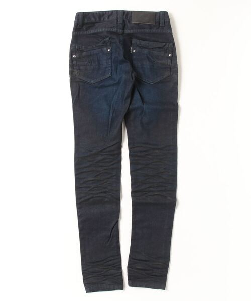 TORNADO MART（トルネードマート）の「【LADIES'】TORNADO MART∴ハイパワーリジットスキニー（デニムパンツ・レディース・ネイビー・34/36）」の2枚目の写真