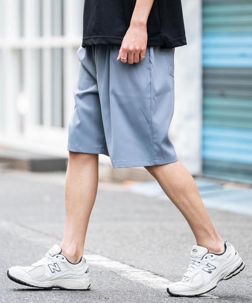 Rocky Monroe（ロッキーモンロー）の「ナチュラルストレッチツイルショートスケーターパンツ（その他パンツ・メンズ・ブラック/ベージュ/ネイビー/ブラウン/グレー/レッド/オフホワイト/カーキ/ブルー/グリーン/ブルーグレー・S/M/L/XL）」の5枚目の写真