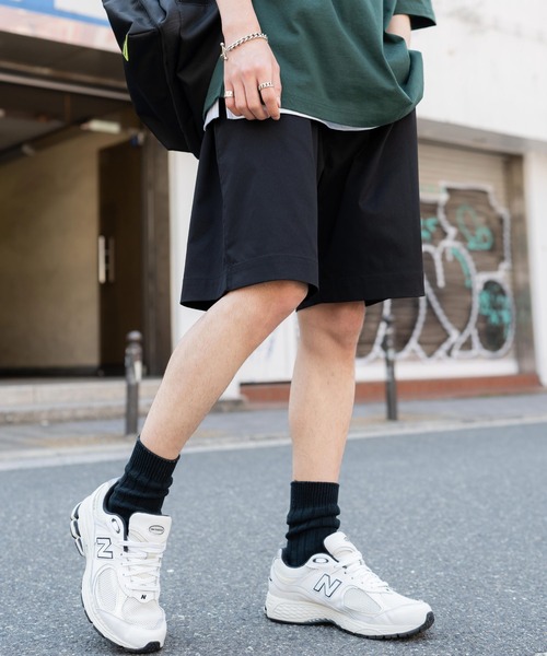 Rocky Monroe（ロッキーモンロー）の「ナチュラルストレッチツイルショートスケーターパンツ（その他パンツ・メンズ・ブラック/ベージュ/ネイビー/ブラウン/グレー/レッド/オフホワイト/カーキ/ブルー/グリーン/ブルーグレー・S/M/L/XL）」の3枚目の写真