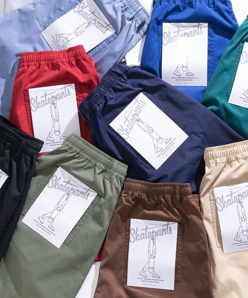 Rocky Monroe（ロッキーモンロー）の「ナチュラルストレッチツイルショートスケーターパンツ（その他パンツ・メンズ・ブラック/ベージュ/ネイビー/ブラウン/グレー/レッド/オフホワイト/カーキ/ブルー/グリーン/ブルーグレー・S/M/L/XL）」の19枚目の写真