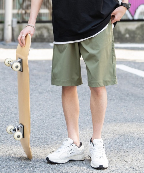 Rocky Monroe（ロッキーモンロー）の「ナチュラルストレッチツイルショートスケーターパンツ（その他パンツ・メンズ・ブラック/ベージュ/ネイビー/ブラウン/グレー/レッド/オフホワイト/カーキ/ブルー/グリーン/ブルーグレー・S/M/L/XL）」の22枚目の写真