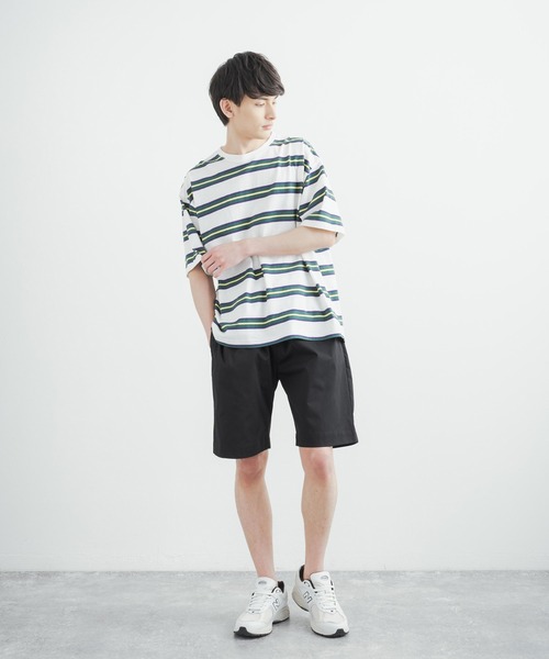 Rocky Monroe（ロッキーモンロー）の「ナチュラルストレッチツイルショートスケーターパンツ（その他パンツ・メンズ・ブラック/ベージュ/ネイビー/ブラウン/グレー/レッド/オフホワイト/カーキ/ブルー/グリーン/ブルーグレー・S/M/L/XL）」の13枚目の写真