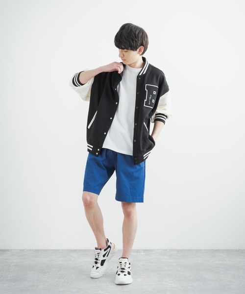 Rocky Monroe（ロッキーモンロー）の「ナチュラルストレッチツイルショートスケーターパンツ（その他パンツ・メンズ・ブラック/ベージュ/ネイビー/ブラウン/グレー/レッド/オフホワイト/カーキ/ブルー/グリーン/ブルーグレー・S/M/L/XL）」の14枚目の写真