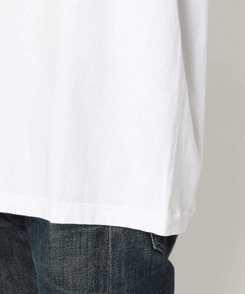 LOS ANGELES APPAREL（ロサンゼルスアパレル）の「LOS ANGELES APPAREL / ロサンゼルスアパレル　GD LS TEE　長袖Tシャツ（Tシャツ/カットソー・メンズ・ホワイト/ブラック/ミント/ネイビー・LARGE/MEDIUM/X-LARGE）」の9枚目の写真