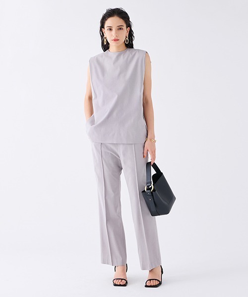 SETUPセンターコバリラックスパンツ