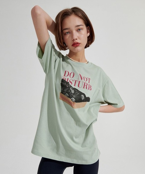 Tシャツ・カットソー [WONDERVISITOR] KAWAii Overfit T-shirt WONDER VISITOR（ワンダービジター）の「WONDER VISITOR／BoxCat