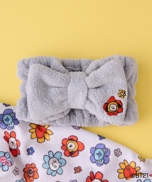 BT21(ビーティーイシビル)の「【BT21】ヘアバンド&ヘアタオルセット(ヘアバンド・レディース・その他5/その他4/その他7/その他3/その他1/その他2/その他6・フリー)」の2枚目の写真