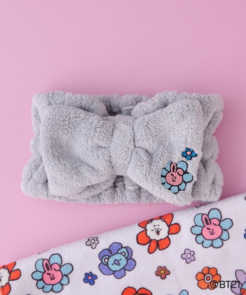 BT21(ビーティーイシビル)の「【BT21】ヘアバンド&ヘアタオルセット(ヘアバンド・レディース・その他5/その他4/その他7/その他3/その他1/その他2/その他6・フリー)」の3枚目の写真