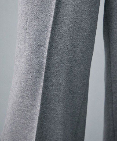 PUBLIC TOKYO（パブリックトウキョウ）の「ピンタックスウェットパンツ（スウェットパンツ・メンズ・ブラック/グレー・1/2）」の3枚目の写真