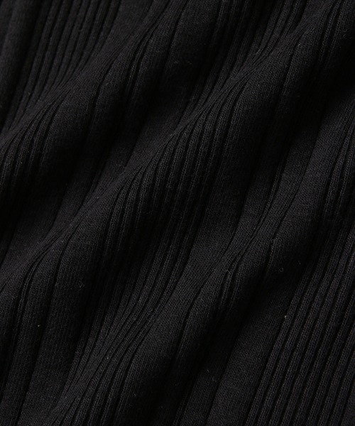 ADAM ET ROPE'（アダムエロペ）の「パフショルダーリブプルオーバー（Tシャツ/カットソー・レディース・ブラック/ピンク/ライトグリーン/キナリ・FREE）」の19枚目の写真