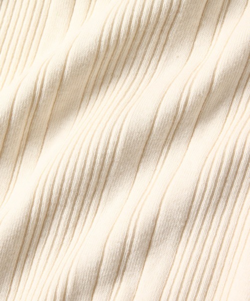 ADAM ET ROPE'（アダムエロペ）の「パフショルダーリブプルオーバー（Tシャツ/カットソー・レディース・ブラック/ピンク/ライトグリーン/キナリ・FREE）」の20枚目の写真