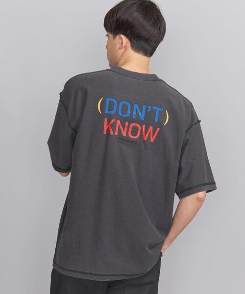 Dunno（ドノウ）の「＜DUNNO＞ DONT`T KNOW T/Tシャツ（Tシャツ/カットソー・メンズ・ダークグレー・L/M）」の6枚目の写真