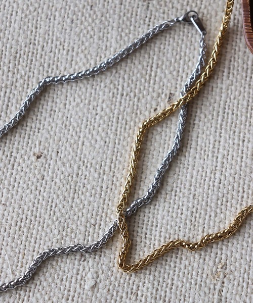 MIXTO（ミスト）の「Stainless Necklace / サージカルステンレス ネックレス（ネックレス・レディース・シルバー/ゴールド・ONE SIZE）」の3枚目の写真