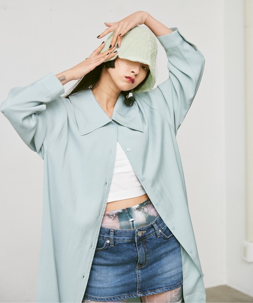 FEKETE（フェケテ）の「JACQUARD BUCKET HAT / 膨れジャガードバケットハット（ハット・レディース・ホワイト/ブラック/グリーン/ライトパープル・FREE）」の21枚目の写真