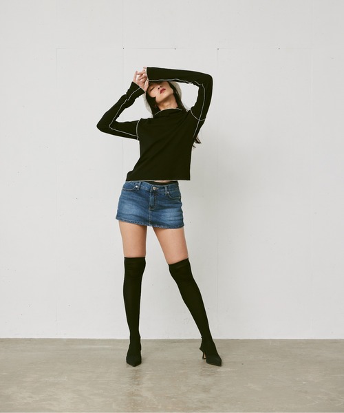 FEKETE（フェケテ）の「JACQUARD BUCKET HAT / 膨れジャガードバケットハット（ハット・レディース・ホワイト/ブラック/グリーン/ライトパープル・FREE）」の16枚目の写真