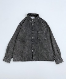 オーガニックコットン ライトデニム ボタンダウンシャツ OG LIGHT DENIM B/D SHIRT
