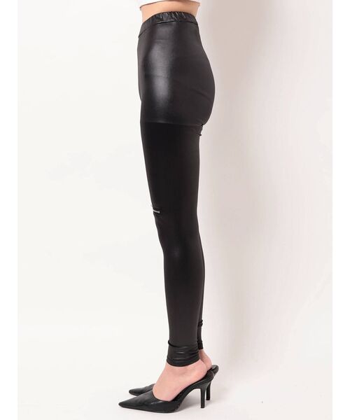 GYDA（ジェイダ）の「ハイウエスト KNEE ZIPレギンス（その他パンツ・レディース・ブラック・SMALL）」の19枚目の写真