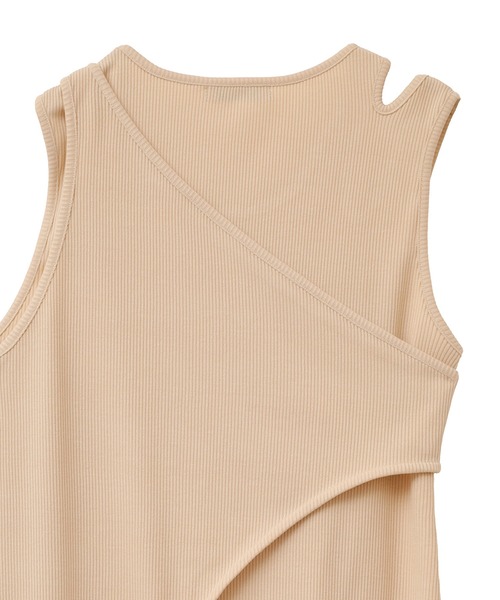 CLANE/クラネ】2WAY NUANCE CUT TOPS/2WAYニュアンスカット