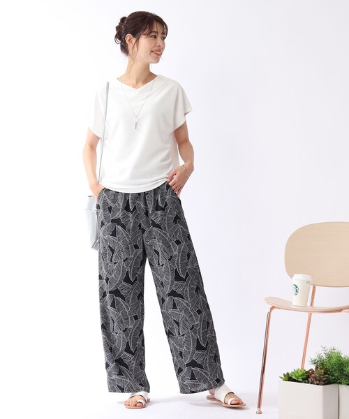 DRESKIP(ドレスキップ)の「◆カットミラノフレンチプルオーバー(Tシャツ/カットソー・レディース・ライトブルー/オフホワイト/グレー系その他/ホワイト系4/ダークブラウン/ブラック/パープル系/ライトベージュ・00)」の16枚目の写真