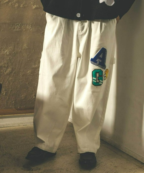 A'gem（エージェム）の「『A'gem/エージェム』バルーンペインターパンツ（その他パンツ・メンズ・マスタード/ホワイト/カーキ/ブラック/ブルー/グレー・FREE）」の2枚目の写真