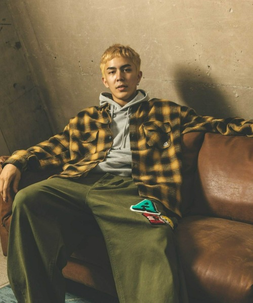 A'gem（エージェム）の「『A'gem/エージェム』バルーンペインターパンツ（その他パンツ・メンズ・マスタード/ホワイト/カーキ/ブラック/ブルー/グレー・FREE）」の16枚目の写真