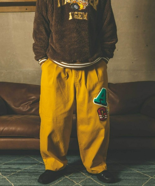 A'gem（エージェム）の「『A'gem/エージェム』バルーンペインターパンツ（その他パンツ・メンズ・マスタード/ホワイト/カーキ/ブラック/ブルー/グレー・FREE）」の20枚目の写真