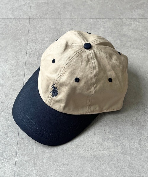 U.S. POLO ASSN.(ユーエスポロアッスン)の「1ポイント刺繍ツイルキャップ(キャップ・メンズ・ブラック/アイボリー/ベージュ/オフホワイト/ブラック系その他/ベージュ系その他/ブラウン/カーキ/ネイビー/グリーン/ベージュ系その他2/ブラック系その他2/モカ/チャコールグレー/ベージュ系その他3/ブラック系その他3/ベージュ系その他6/ブルー系その他/ブルー/レッド/ホワイト系その他/ベージュ系その他4・FREE)」の15枚目の写真