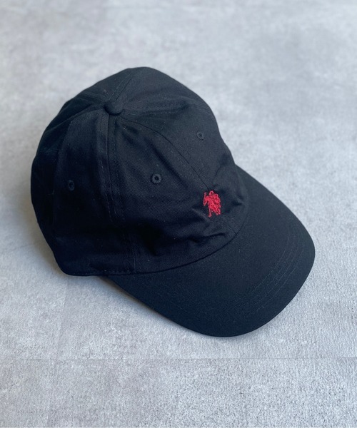 U.S. POLO ASSN.(ユーエスポロアッスン)の「1ポイント刺繍ツイルキャップ(キャップ・メンズ・ブラック/アイボリー/ベージュ/オフホワイト/ブラック系その他/ベージュ系その他/ブラウン/カーキ/ネイビー/グリーン/ベージュ系その他2/ブラック系その他2/モカ/チャコールグレー/ベージュ系その他3/ブラック系その他3/ベージュ系その他6/ブルー系その他/ブルー/レッド/ホワイト系その他/ベージュ系その他4・FREE)」の5枚目の写真