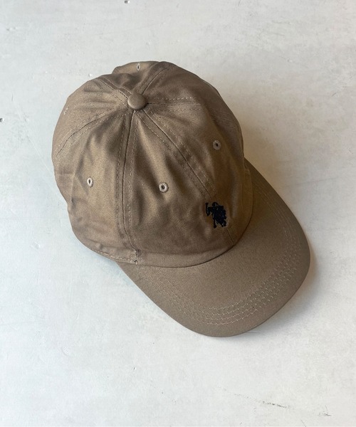U.S. POLO ASSN.(ユーエスポロアッスン)の「1ポイント刺繍ツイルキャップ(キャップ・メンズ・ブラック/アイボリー/ベージュ/オフホワイト/ブラック系その他/ベージュ系その他/ブラウン/カーキ/ネイビー/グリーン/ベージュ系その他2/ブラック系その他2/モカ/チャコールグレー/ベージュ系その他3/ブラック系その他3/ベージュ系その他6/ブルー系その他/ブルー/レッド/ホワイト系その他/ベージュ系その他4・FREE)」の11枚目の写真