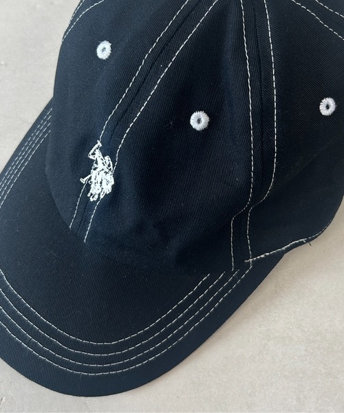 1ポイント刺繍ツイルキャップ（キャップ）｜U.S. POLO ASSN