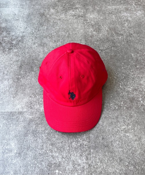 1ポイント刺繍ツイルキャップ（キャップ）｜U.S. POLO ASSN