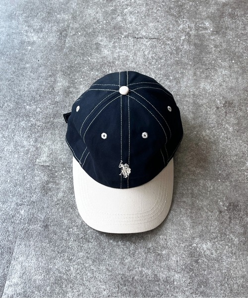 ぽちんたさ 1ポイント刺繍ツイルキャップ（キャップ）｜U.S. POLO ASSN