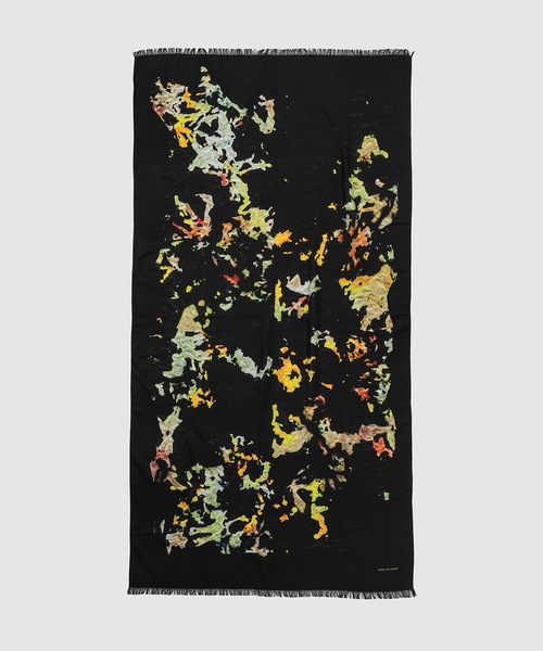 DRIES VAN NOTEN（ドリスヴァンノッテン）の「FANTASIA 222 Q.5165 M.W.SCARF BLA（ストール/ショール・メンズ・ブラック・ONE SIZE）」の2枚目の写真