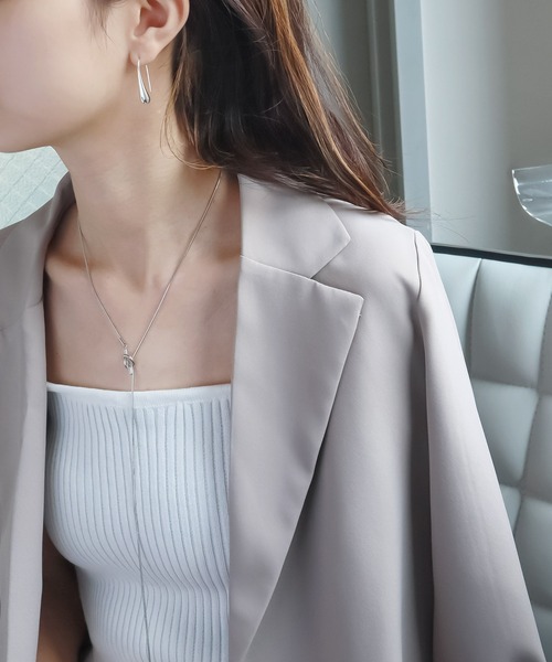 blackdia ocean（ブラックダイヤオーシャン）の「blackdia ocean 金属アレルギー対応 ミニドロップカーブピアス 両耳（ピアス（両耳用）・レディース・シルバー/ゴールド/シルバー系その他/ゴールド系その他/シルバー系その他2/ゴールド系その他2/シルバー系その他3/ゴールド系その他3・FREE）」の12枚目の写真