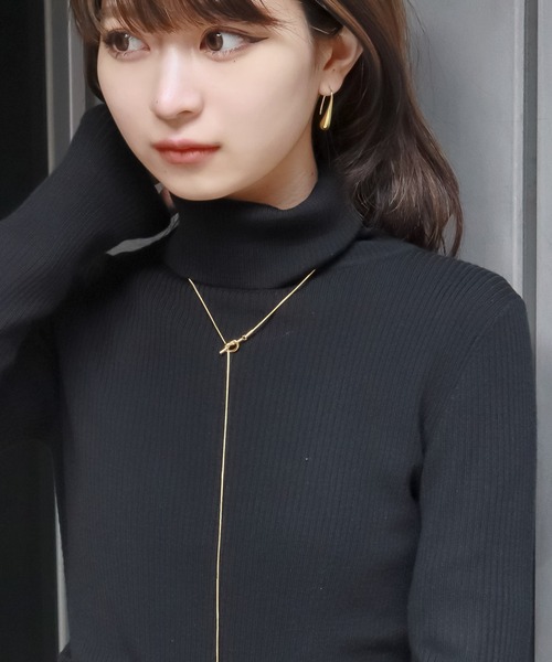 blackdia ocean（ブラックダイヤオーシャン）の「blackdia ocean 金属アレルギー対応 ミニドロップカーブピアス 両耳（ピアス（両耳用）・レディース・シルバー/ゴールド/シルバー系その他/ゴールド系その他/シルバー系その他2/ゴールド系その他2/シルバー系その他3/ゴールド系その他3・FREE）」の13枚目の写真