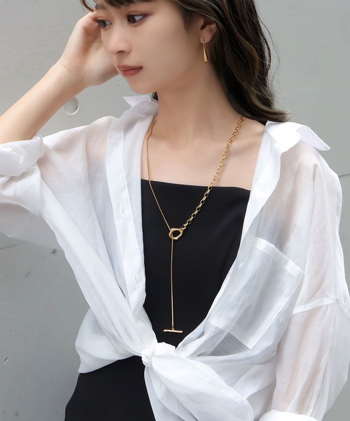 blackdia ocean（ブラックダイヤオーシャン）の「blackdia ocean 金属アレルギー対応 ミニドロップカーブピアス 両耳（ピアス（両耳用）・レディース・シルバー/ゴールド/シルバー系その他/ゴールド系その他/シルバー系その他2/ゴールド系その他2/シルバー系その他3/ゴールド系その他3・FREE）」の20枚目の写真