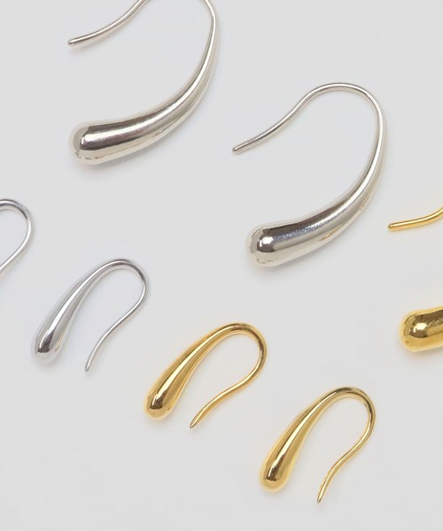 blackdia ocean（ブラックダイヤオーシャン）の「blackdia ocean 金属アレルギー対応 ミニドロップカーブピアス 両耳（ピアス（両耳用）・レディース・シルバー/ゴールド/シルバー系その他/ゴールド系その他/シルバー系その他2/ゴールド系その他2/シルバー系その他3/ゴールド系その他3・FREE）」の18枚目の写真