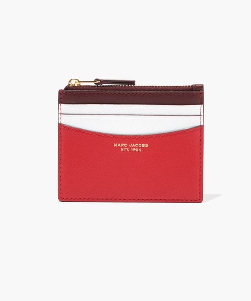 MARC JACOBS｜THE SLIM 84 COLORBLOCK ジップ カード ケース MARC JACOBS（マークジェイコブス）の「THE SLIM 84
